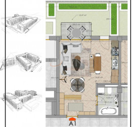 1 room in Icon Garden Residence with outdoor parking included Bucuresti/Mosilor