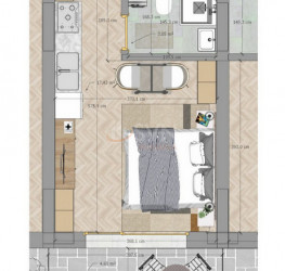 1 room in Icon Studios with underground parking included Bucuresti/Mosilor