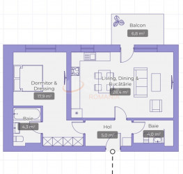 2 camere in ARQA - JOLIE VILLAGE cu loc parcare subteran inclus Bucuresti/Iancu Nicolae