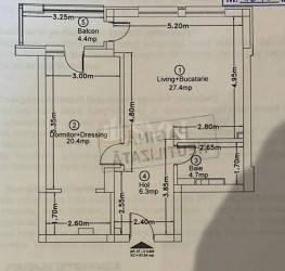 2 camere in MTM Pipera cu loc parcare exterior inclus Bucuresti/Pipera