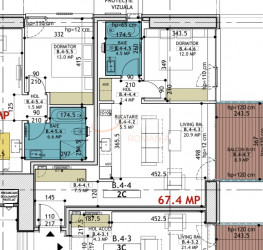 2 camere in ONE VERDI PARK cu loc parcare subteran inclus Bucuresti/Floreasca
