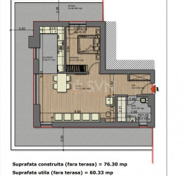 2 camere in Theva Olimpului Residence cu loc parcare subteran inclus Bucuresti/Parcul Carol