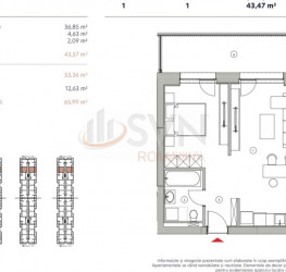 2 rooms in HIls Nord with outdoor parking included Ilfov/Centru