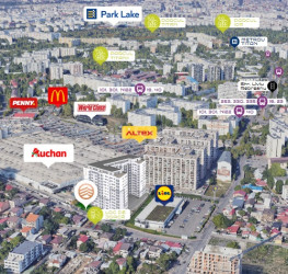 2 rooms in Sun Rebreanu I Titan with outdoor parking included Bucuresti/Titan