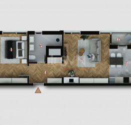 2 rooms in The Urban Boutique with underground parking included Bucuresti/Decebal