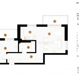 2 rooms in Urban Living Residence with underground parking included Bucuresti/Piata Unirii (s3)