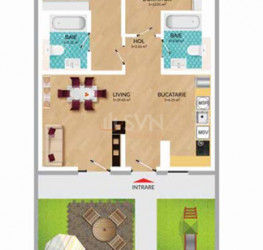 3 camere in Cellini Residence cu loc parcare exterior inclus Bucuresti/Lacul Tei