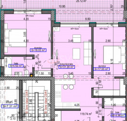 3 camere in Wave Residence - Mamaia Nord cu loc parcare subteran inclus Constanta/Centru