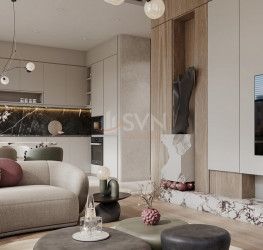 3 rooms in 8.12 Residence with underground parking included Bucuresti/Barbu Vacarescu