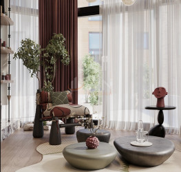 3 rooms in 8.12 Residence with underground parking included Bucuresti/Barbu Vacarescu