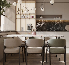 3 rooms in 8.12 Residence with underground parking included Bucuresti/Barbu Vacarescu