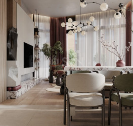 3 rooms in 8.12 Residence with underground parking included Bucuresti/Barbu Vacarescu