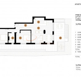 3 rooms in Urban Living Residence with underground parking included Bucuresti/Piata Unirii (s3)