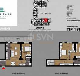 4 camere in AVRIG PARK RESIDENCE cu loc parcare subteran inclus Bucuresti/Bucur Obor