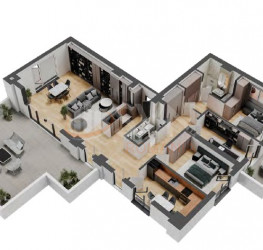 4 rooms in The Concord with outdoor parking included Bucuresti/Pipera