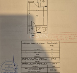 Apartament, 1 camera, 27.8 mp Bucuresti/Dristor