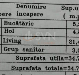 Apartament, 1 camera, 34.77 mp Bucuresti/Herastrau