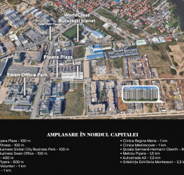 Apartament, 1 camera, 37.15 mp Ilfov/Voluntari