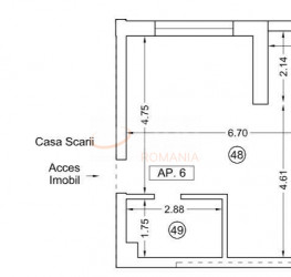 Apartament, 1 camera, 37.8 mp Bucuresti/Pipera