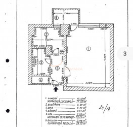 Apartament, 1 room, 29.75 mp Bucuresti/Piata Victoriei