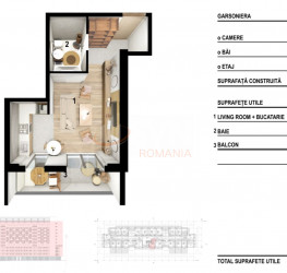 Apartament, 1 room in NEW WORLD SPLAIUL UNIRII Bucuresti/Splaiul Unirii (s3)
