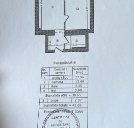Apartament, 2 camere, 38.6 mp Bucuresti/Aviatiei