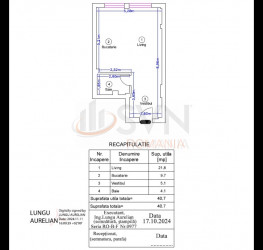 Apartament, 2 camere, 40.7 mp Bucuresti/Pipera