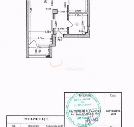 Apartament, 2 camere, 43.6 mp Bucuresti/Armeneasca