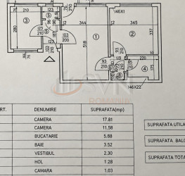 Apartament, 2 camere, 43.9 mp Bucuresti/1 Mai