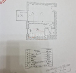 Apartament, 2 camere, 46 mp Bucuresti/Herastrau