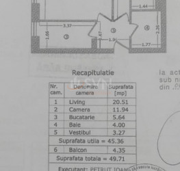 Apartament, 2 camere, 46 mp Bucuresti/Titan