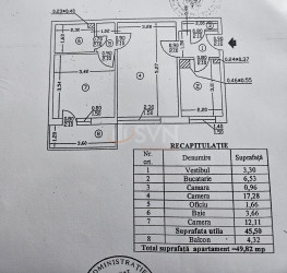 Apartament, 2 camere, 46 mp Bucuresti/1 Decembrie 1918