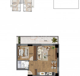 Apartament, 2 camere, 47.77 mp Bucuresti/Unirii