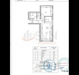 Apartament, 2 camere, 48 mp Bucuresti/Pipera