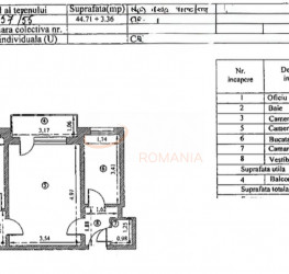 Apartament, 2 camere, 48.07 mp Bucuresti/Dorobanti