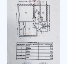 Apartament, 2 camere, 48.16 mp Bucuresti/Timpuri Noi