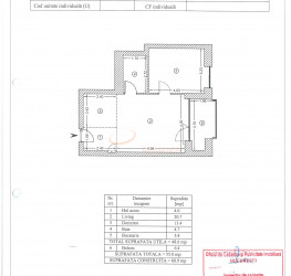 Apartament, 2 camere, 49 mp Bucuresti/Cotroceni