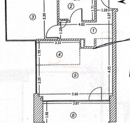 Apartament, 2 camere, 49.5 mp Bucuresti/Barbu Vacarescu