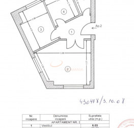 Apartament, 2 camere, 50 mp Bucuresti/Damaroaia