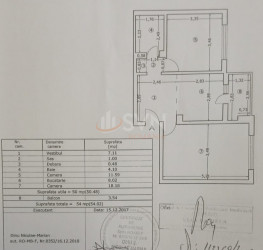 Apartament, 2 camere, 50 mp Bucuresti/Aviatiei