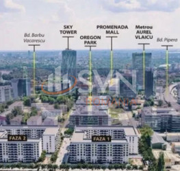 Apartament, 2 camere, 50 mp Bucuresti/Aviatiei