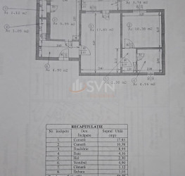 Apartament, 2 camere, 50.75 mp Bucuresti/Dacia