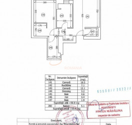 Apartament, 2 camere, 50.8 mp Bucuresti/Pipera