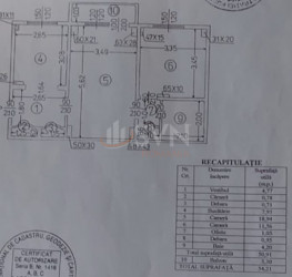Apartament, 2 camere, 50.91 mp Bucuresti/Basarabia