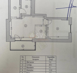 Apartament, 2 camere, 51 mp Bucuresti/Cotroceni