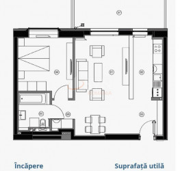 Apartament, 2 camere, 55 mp Bucuresti/Aviatiei