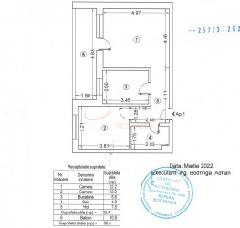 Apartament, 2 camere, 55 mp Bucuresti/Vitan