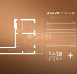 Apartament, 2 camere, 56.13 mp Bucuresti/Aviatiei
