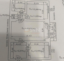 Apartament, 2 camere, 58.43 mp Bucuresti/Obor