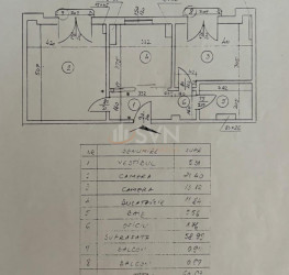 Apartament, 2 camere, 59 mp Bucuresti/Piata Victoriei